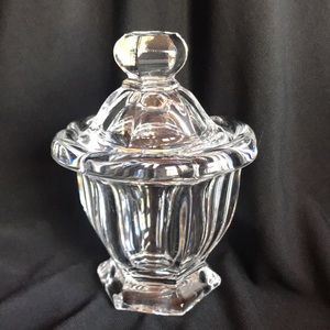 Baccarat Harcourt Missouri Mustard Jar